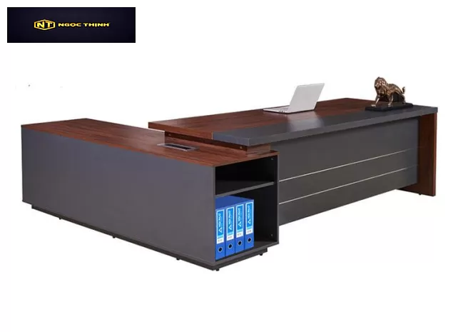 Bàn lãnh đạo Luxury cao cấp gỗ công nghiệp phủ Melamine LUXB2720V1